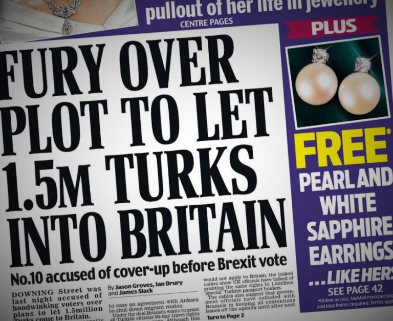 Daily Mail front page