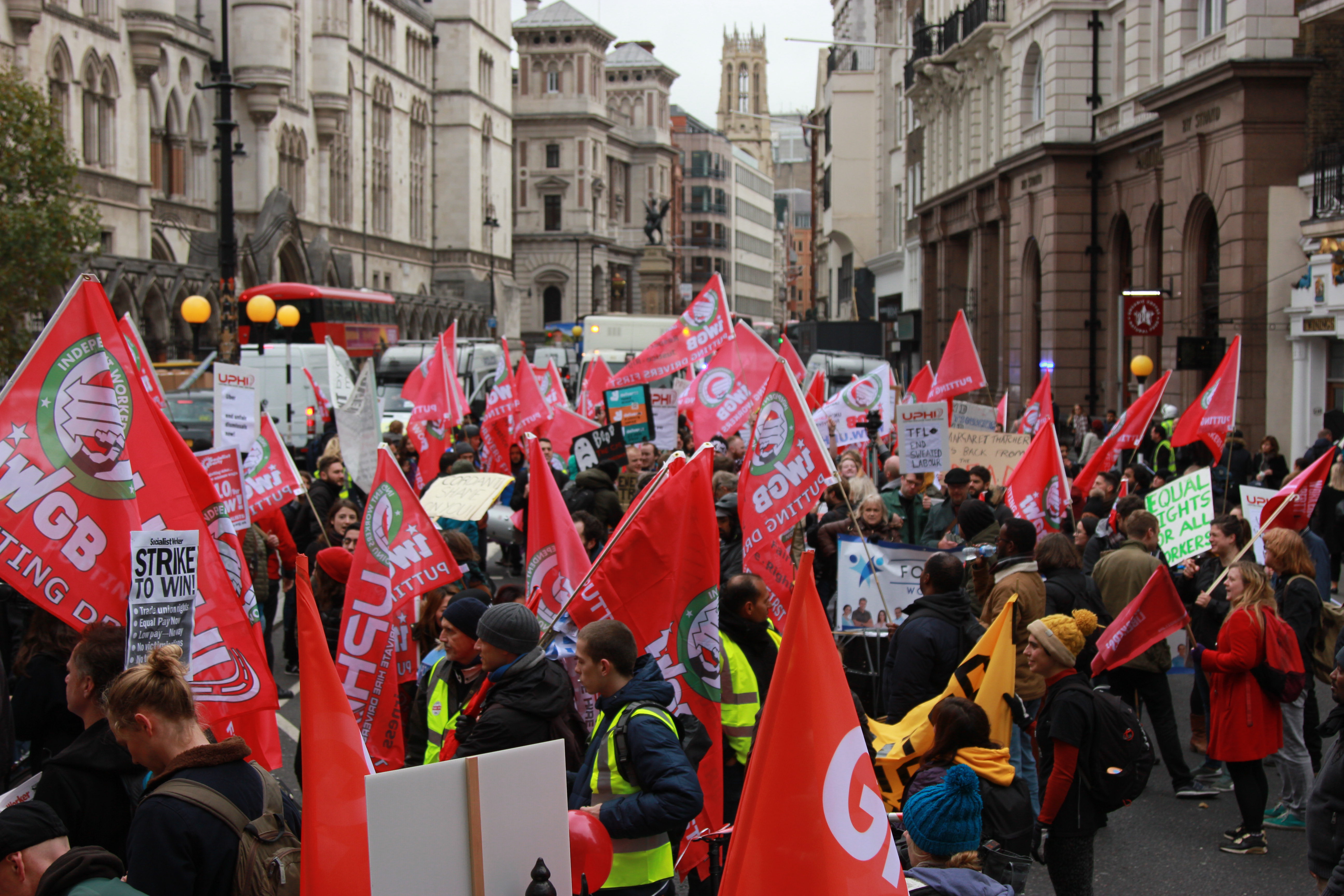 Uber protest: It's time for us to stand behind precarious workers ...