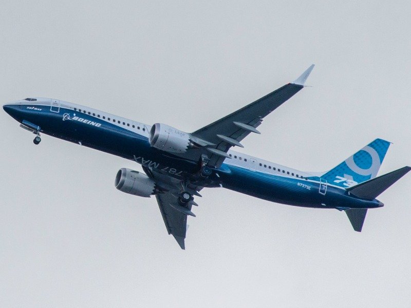 A Boeing aeroplane