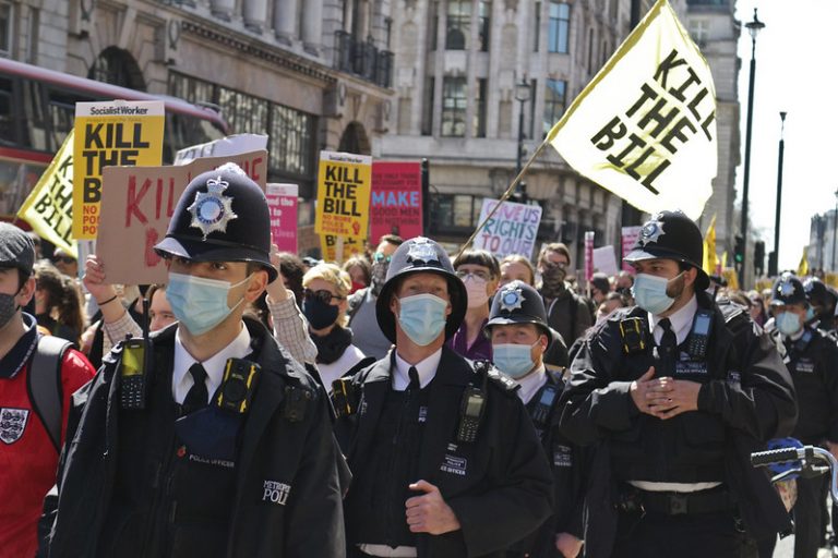 kill the bill protest