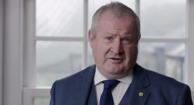 Ian Blackford speaking at SNP conference