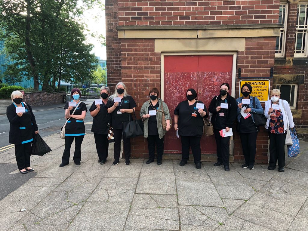 Cleaners win better pay at university of Sheffield