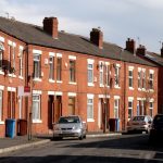 A row of houses UK