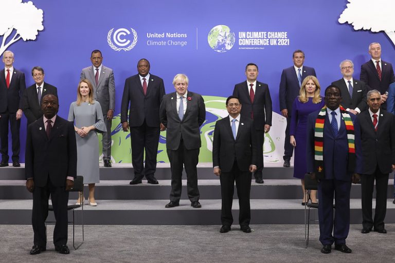 World leaders at COP26