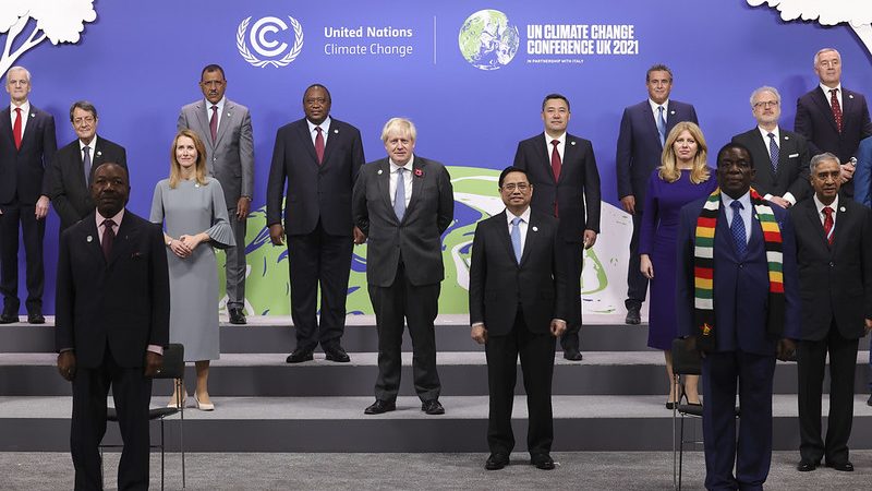World leaders at COP26