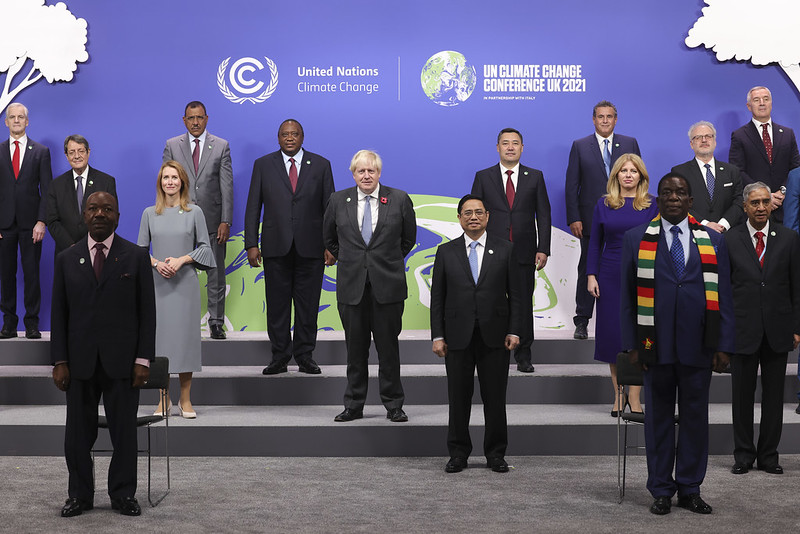 World leaders at COP26