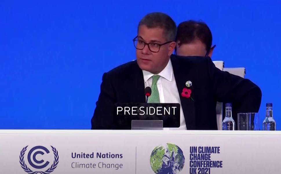 Alok Sharmer must take urgent action ahead of COP27
