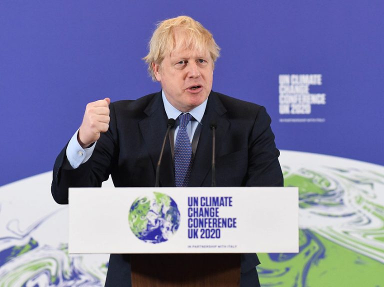 Boris Johnson cop26