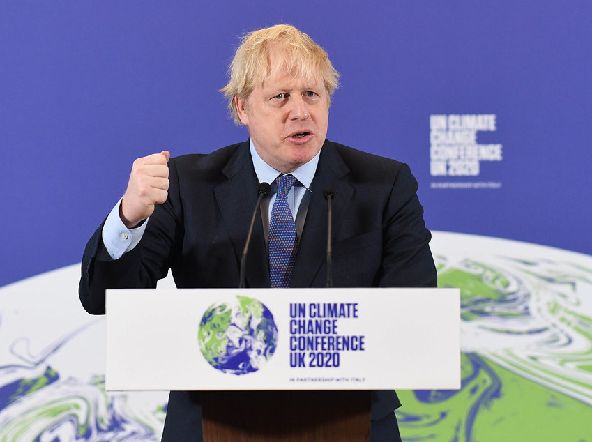 Boris Johnson cop26