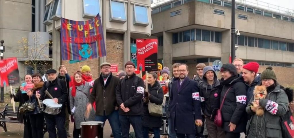 Strikes at universities look likely this side of Christmas