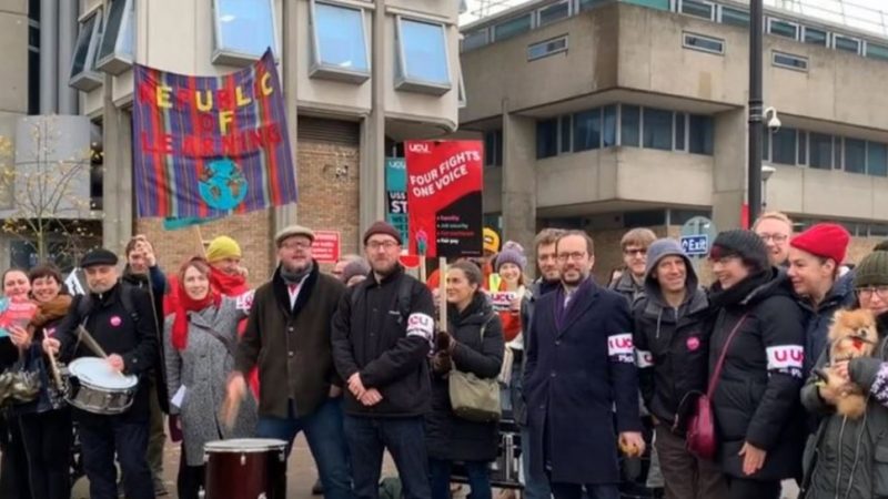Strikes at universities look likely this side of Christmas
