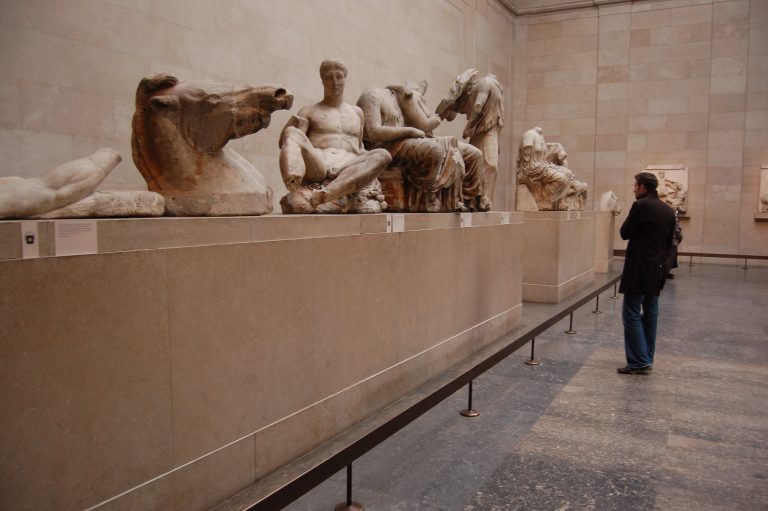 Elgin Marbles at the British museum by Chris Devers, via Flickr
