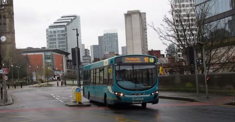 A bus in Greater Manchester