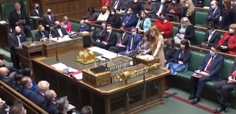 Rayner and Johnson in the Commons