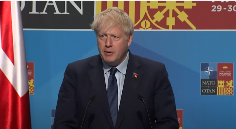 Johnson in Madrid
