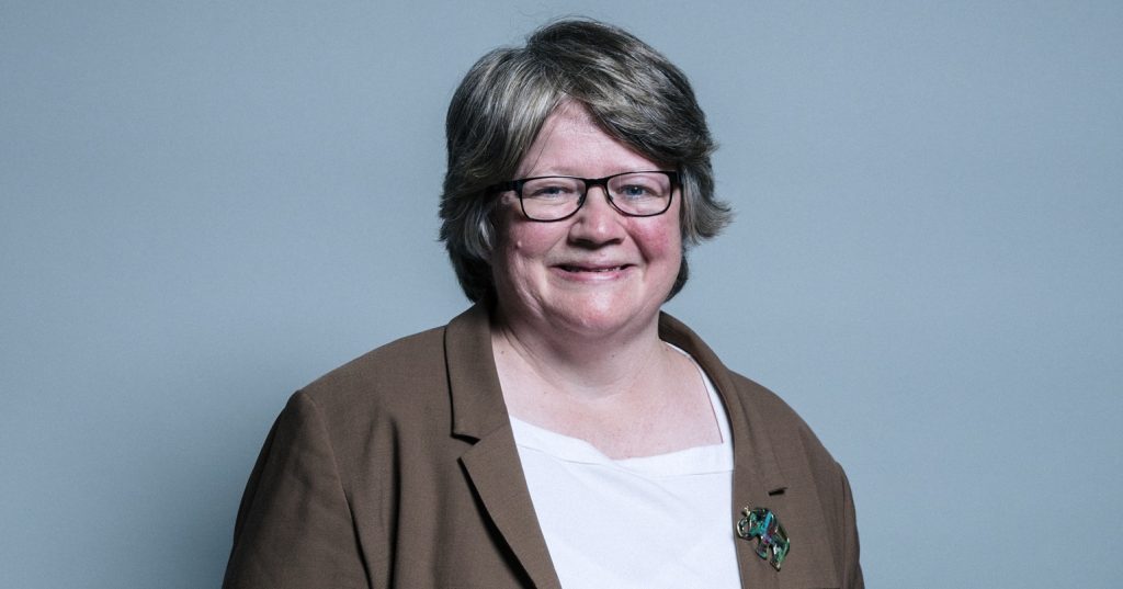 Therese Coffey portrait