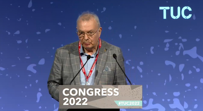 Musicians Union speaker at TUC Congress