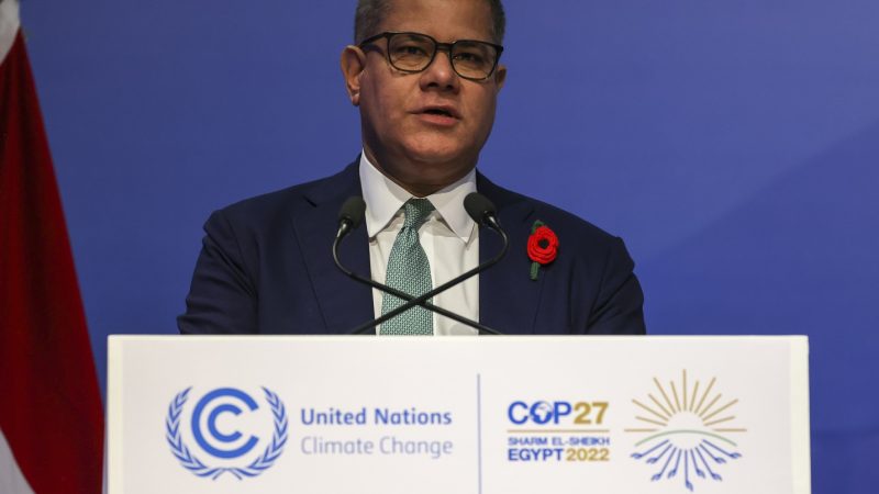 Alok Sharma at COP27