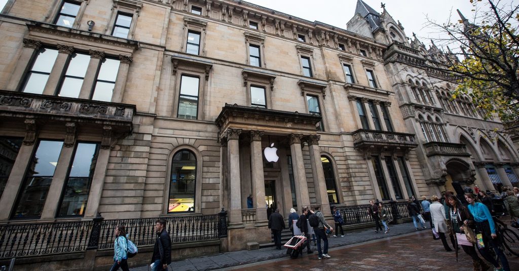 Glasgow Apple store