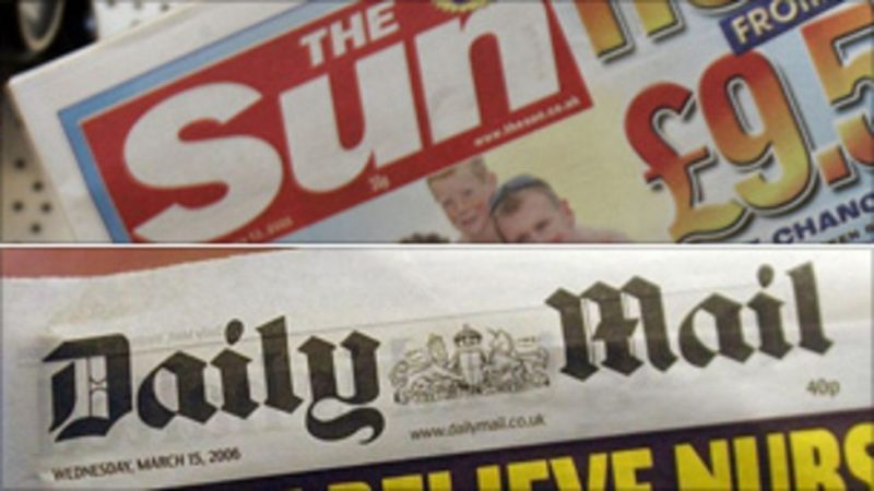 Daily Mail and Sun