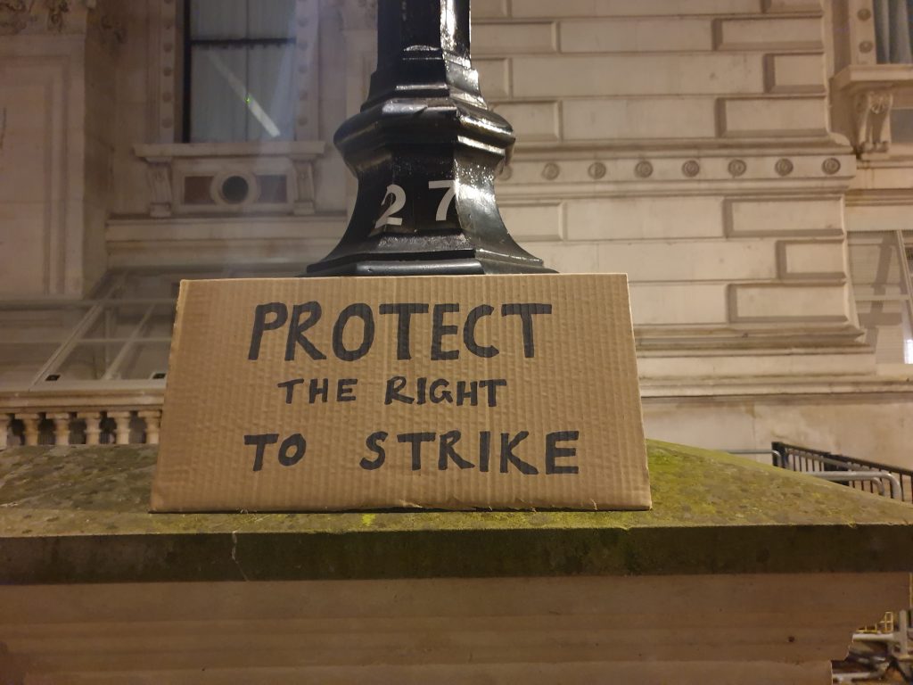 Protect the right to strike