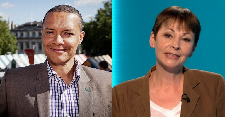 Green New Deal APPG co-chairs Clive Lewis and Caroline Lucas