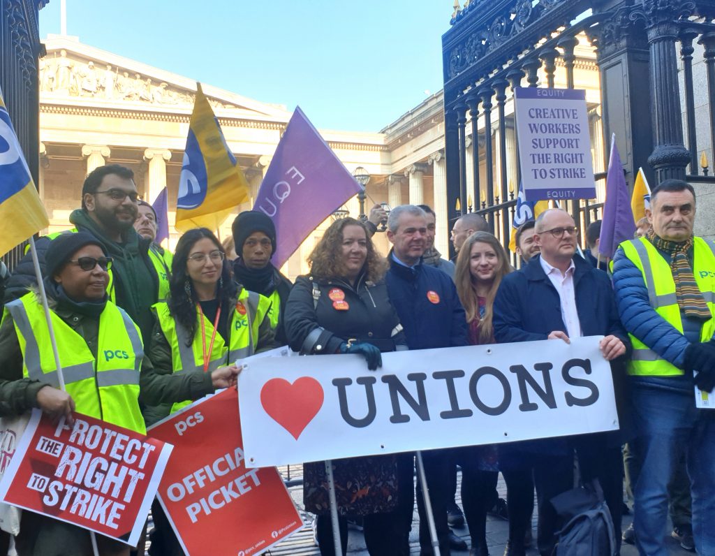 Trade unions against hate, PCS union