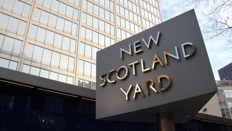 A photo of the Metropolitan Police HQ, New Scotland Yard