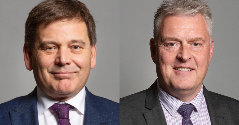 Andrew Bridgen and Lee Anderson