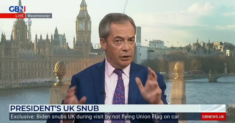 Nigel Farage on GB News