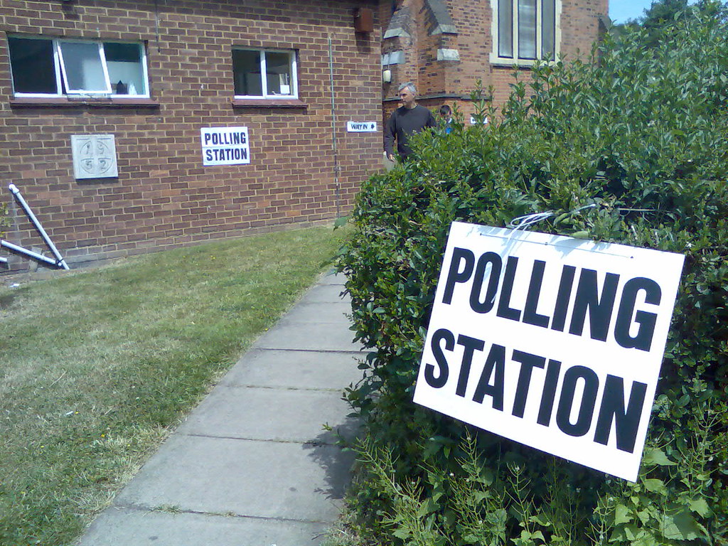 Polling booth