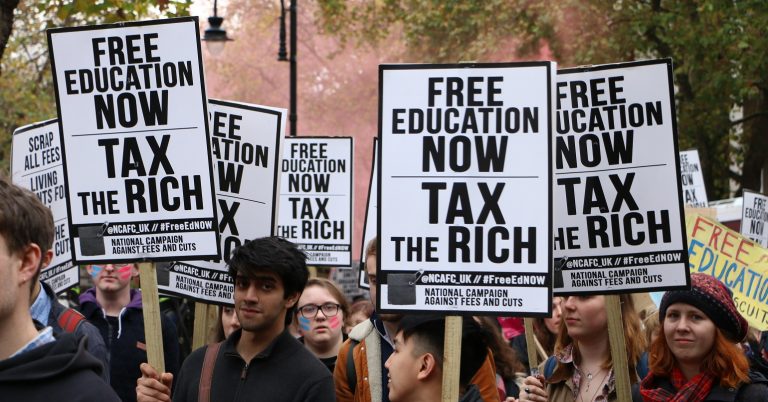 Student protesters
