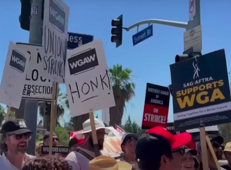 Hollywood strikes