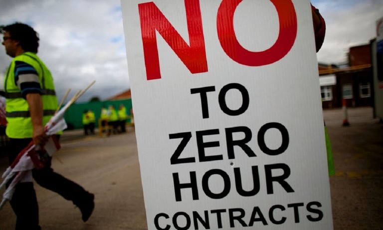 Zero hour contract