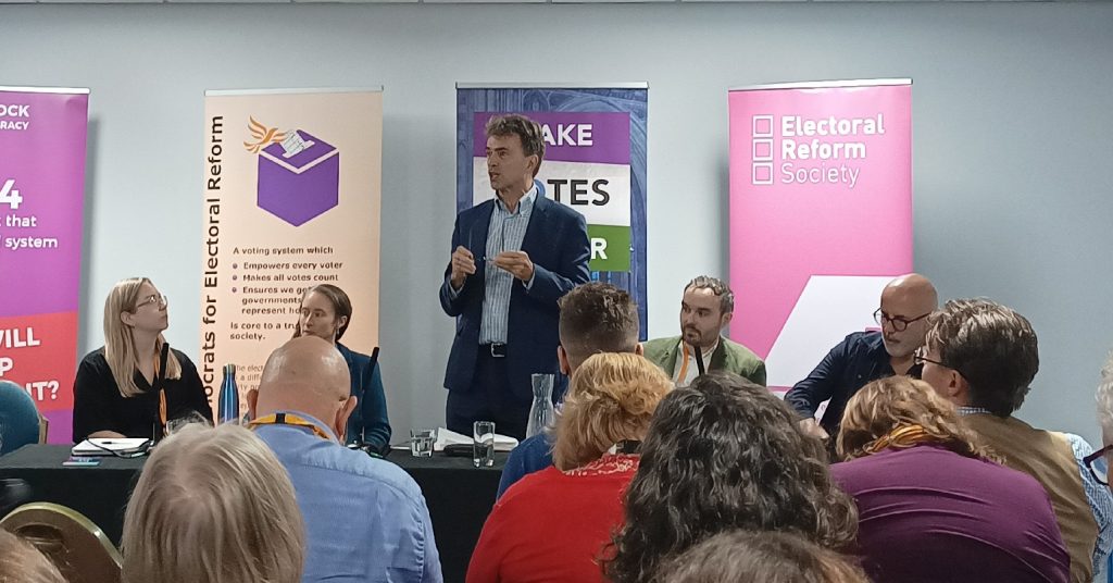 Liberal Democrat conference fringe on democratic reform