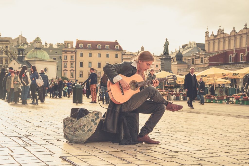 Musician in Europe
