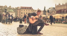 Musician in Europe