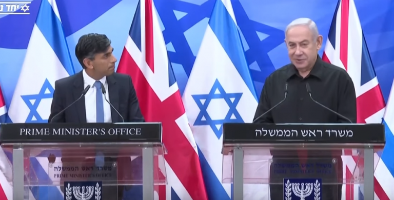 Sunak and Netanyahu
