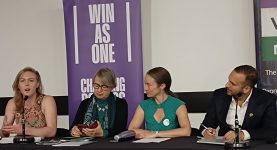 Speakers at a Green Party conference fringe meeting on political reform