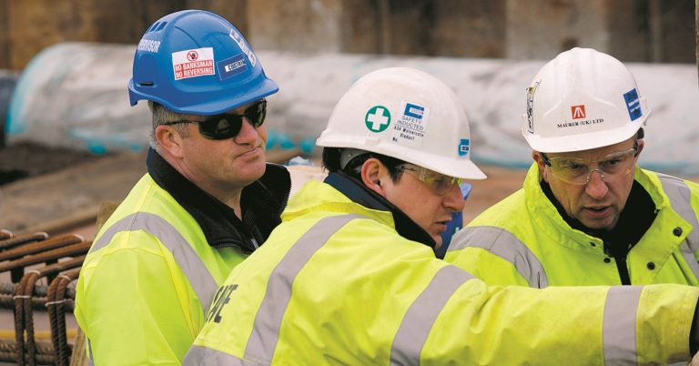 Construction workers