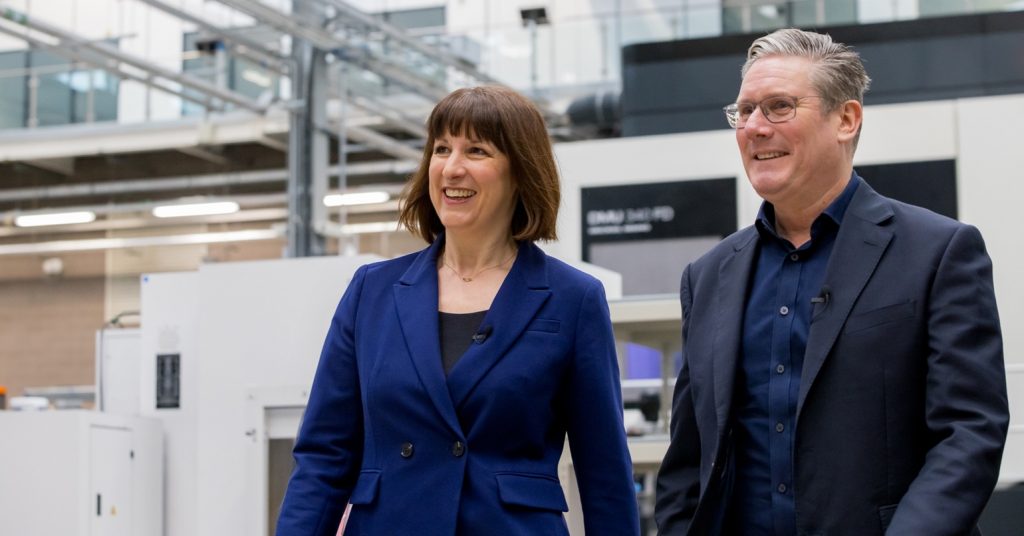 Rachel Reeves and Keir Starmer