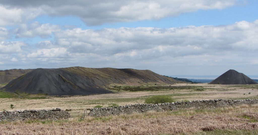 Llanbradach coal tips
