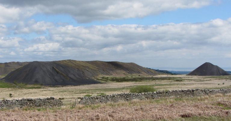 Llanbradach coal tips