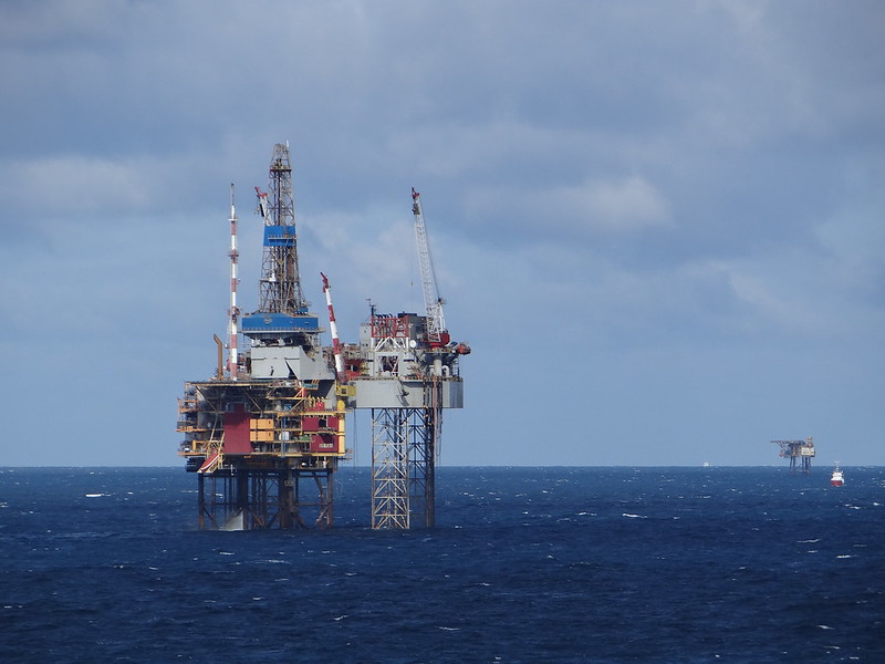 North Sea oil and gas extraction