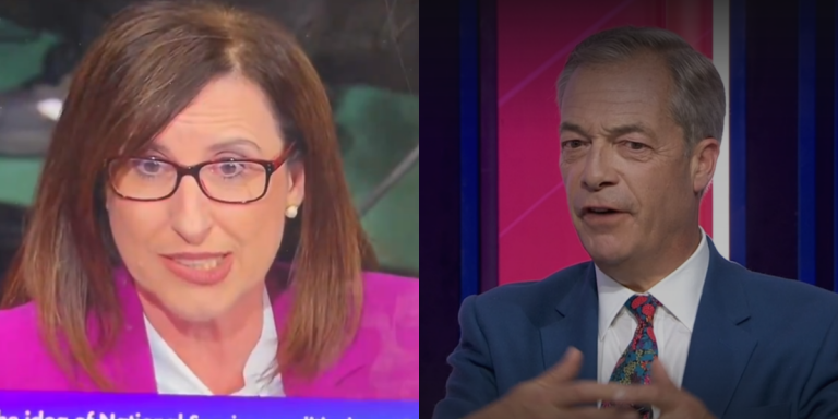 Nigel Farage on BBC Question Time