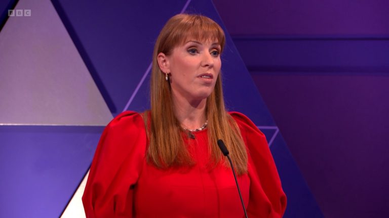 Angela Rayner at the leaders debate