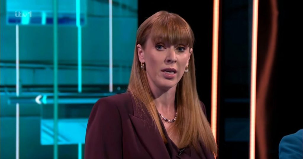 Angela Rayner at ITV Debate