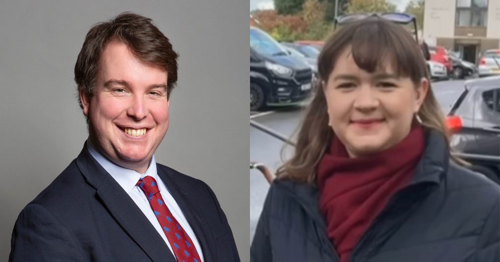 Craig Williams and Laura Saunders