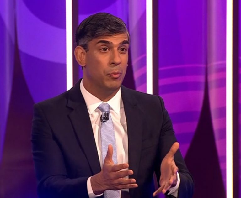 Rishi Sunak on Question Time