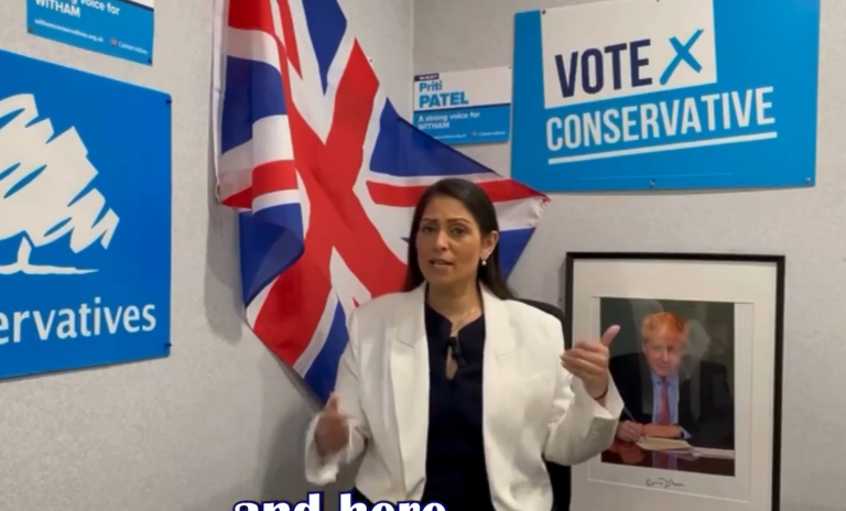 Priti Patel election campaign